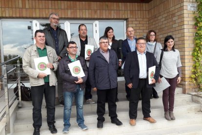 Foto de família del nou Consell Català de Producció Integrada.