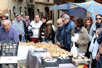 La Fira del Bolet, en l’edició de l’any passat.