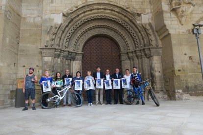 El claustre de la Seu Vella va acollir ahir la presentació de la novena edició de la prova, prevista per a aquest diumenge.