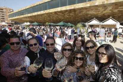 Una edició anterior de la Festa del Vi de Lleid