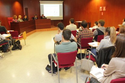 Moment de l’acte d’inauguració de la dotzena edició del concurs.