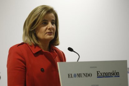 La ministra d’Ocupació i Seguretat Social en funcions, Fátima Báñez.