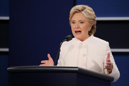 La candidata demòcrata, Hillary Clinton.