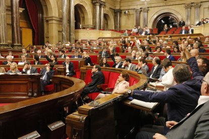 El Parlament, en una sessió de dijous passat.