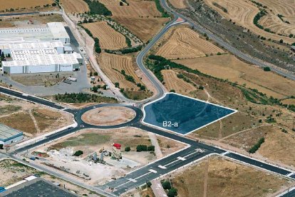 Imatge del sector on es construirà la fàbrica.