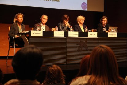 Moment de la taula redona que va clausurar la jornada, amb Santiago Dexeus entre els ponents.