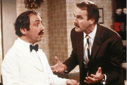 Manuel en ‘Hotel Fawlty’.