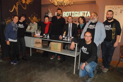 Saó de Ponent presentó el certamen en la sede de la centenaria empresa Vinagres Badia. 