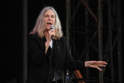 Patti Smith, en una imatge d’arxiu al Primavera Sound.