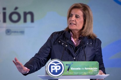 Báñez, la ministra de Empleo, controla la actividad del Fogasa.