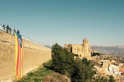 Una estelada, a Balaguer