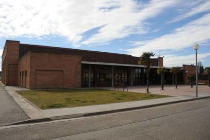 El pabellón polideportivo municipal. 