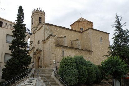 El templo de Sant Salvador. 