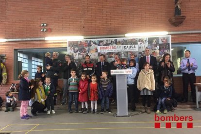 El calendari va ser presentat ahir al parc de l’Hospitalet.