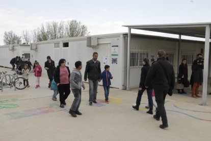 El colegio Pinyana está íntegramente en módulos desde su creación en el curso 2009-2010.