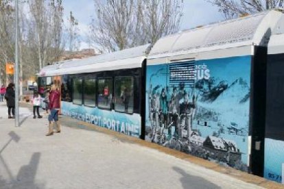 El tren de la Pobla promociona Port Ainé i Espot.