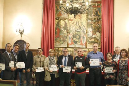 La Rodi Mitja Marató de Lleida se presentó ayer en la Paeria.