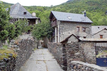 Imatge d’arxiu del poble de Sorpe, al municipi d’Alt Àneu.