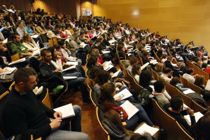 La jornada se celebró ayer en el campus de Cappont de la UdL.