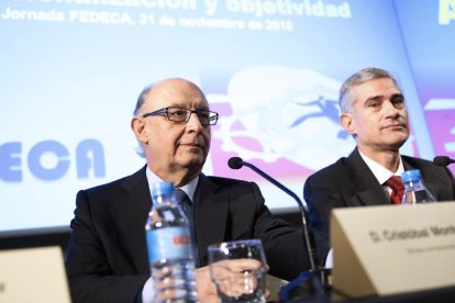 El ministre d’Hisenda, Cristóbal Montoro.