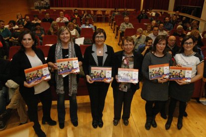 Un moment de la presentació ahir a la Diputació.