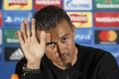 Luis Enrique espera un partit molt diferent del que va disputar a la primera volta davant del Celtic.