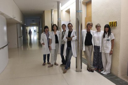 L’equip del Dolor de l’hospital Santa Maria, que ha realitzat un estudi amb 363 pacients.