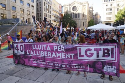 La manifestación ha partido desde la plaza Sant Joan.