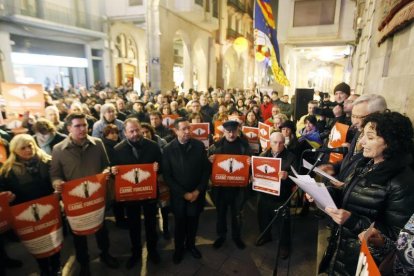 L'acte a Lleida