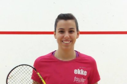 La jugadora de squash Marta Latorre, la de pádel Laia Bonilla y las tenistas Ares y Aran Teixidó