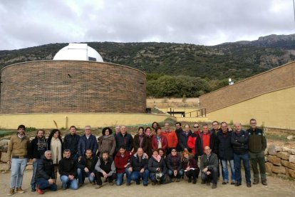 Els treballadors del Parc Nacional d’Aigüestortes a Àger.