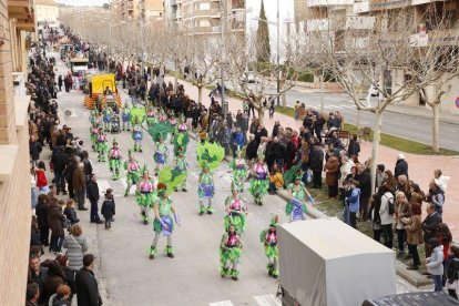 L'acte central va ser la desfilada de carrosses, que va comptar amb participants locals i d'altres municipis lleidatans i de la Franja