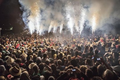 Més de 400 actors, músics i figurants van omplir els sis escenaris de l'Aquelarre.