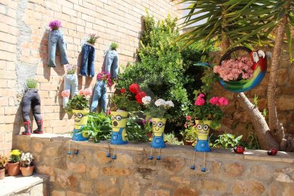 Imatges de l'entrega de premis del concurs Garrigues en Flor