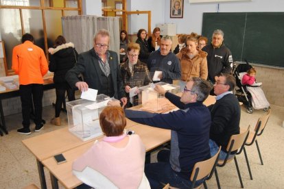 Jornada electoral en Lleida ciudad y comarcas