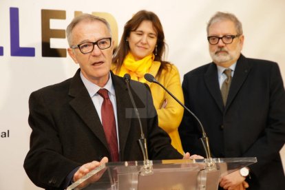 La consellera de Cultura, Laura Borràs, ha assistit avui a l'inici de les obres del futur Museu d'Art de Lleida, anomenat fins ara Museu d'Art Jaume Morera. L'acte també ha comptat amb la presència del ministre de Cultura i Esports del Govern d'Espanya, José Guirao; i del paer en cap de l'Ajuntament de Lleida, Fèlix Larrosa.