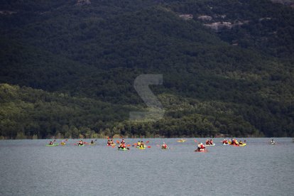 Imágenes de las tareas de control de los desprendimientos de Monte-re-bei