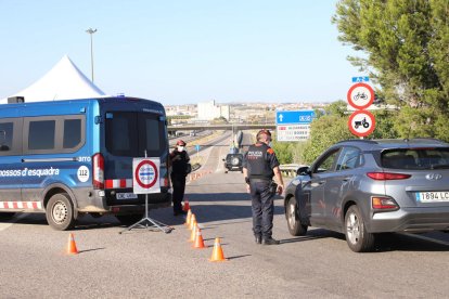 Imatges dels controls a Lleida, Alfarràs, Els Alamús, Massalcoreig, Soses i Vilanova de la Barca