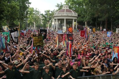 Imatges de l'acte inaugural de l'Aplec del Caragol de Lleida.