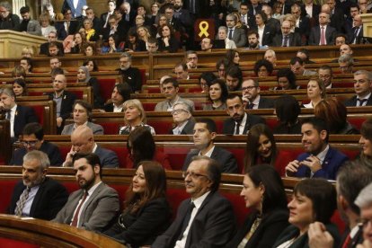 Les votacions han proclamat Roger Torrent (ERC) com a president de la cambra.