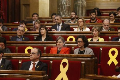 Les votacions han proclamat Roger Torrent (ERC) com a president de la cambra.