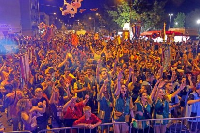 El barrio leridano cerró el domingo cuatro días de celebraciones