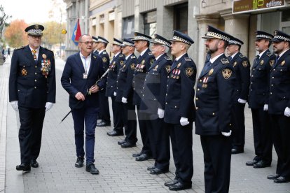 És un dels actes de commemoració de Santa Cecília, patrona de la Policia Local,