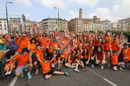 La rua de les penyes pels carrers de la ciutat, protagonista.