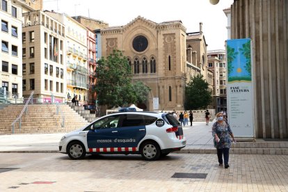 L'Eix Comercial de Lleida, en l'inici del nou confinament