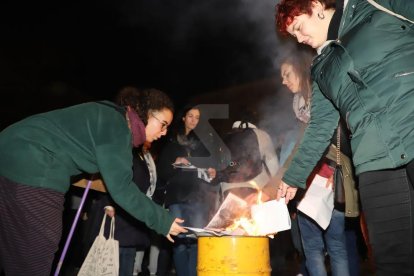 La protesta tanca els actes del 25N a Ponent. EN ACTUALITZACIÓ