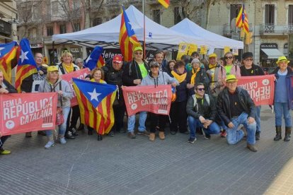 Fotografies dels lleidatans a la protesta a la Gran Via