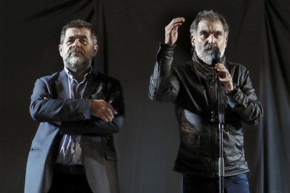 Jordi Sànchez i Jordi Cuixart