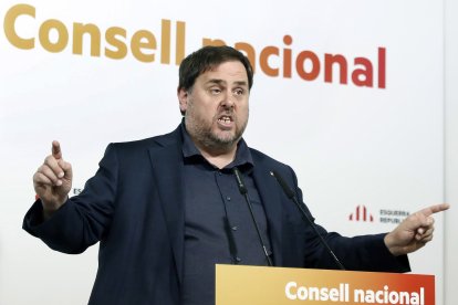 El vicepresident del Govern, Oriol Junqueras.