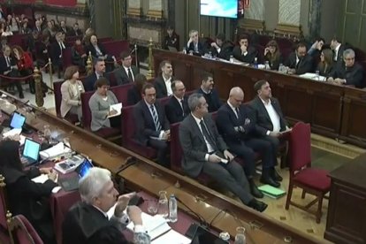 Comença el judici del 'procés' al Tribunal Suprem